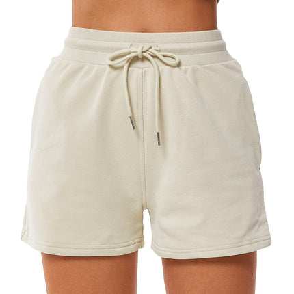 Drawstring Loose Sports Shorts For Women