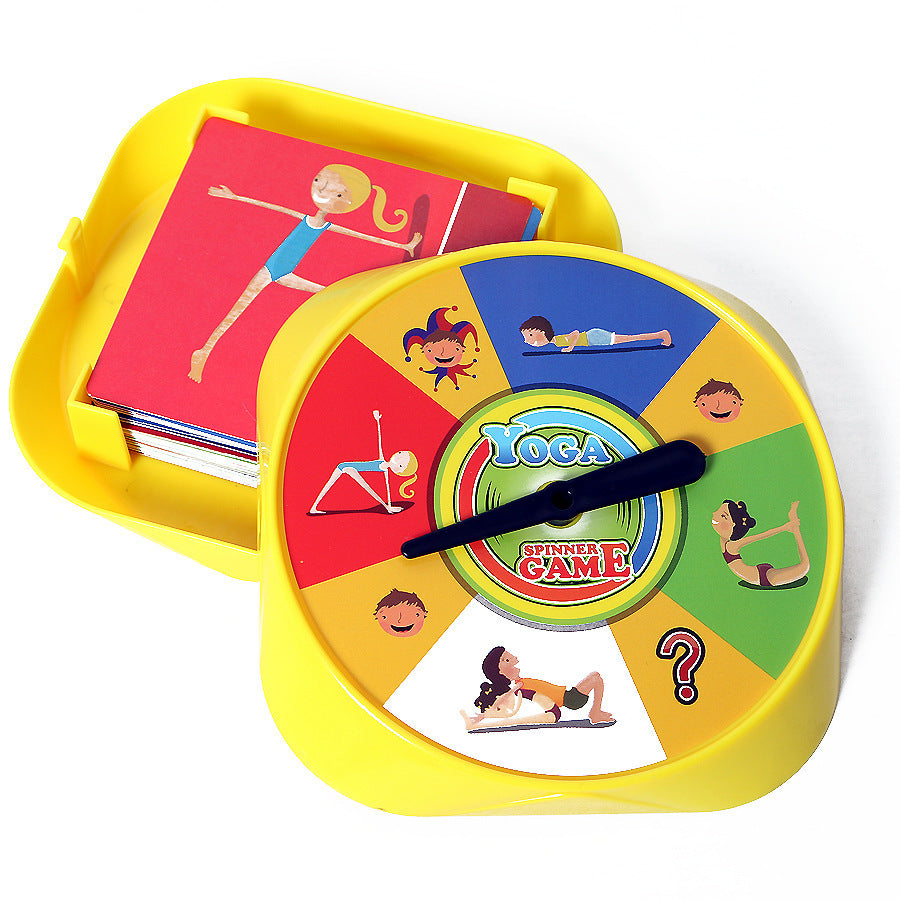 Parent-child interactive board game sports card game