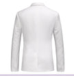 Foreign Trade Men's Suit Men's Three Piece Suit Groom Wedding Dress Thin Business Leisure Slim Fit Suit Trendy