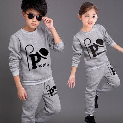 new children suit for boys and girls clothing spring and autumn suit Korean version two pieces of sports suit