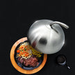 Stainless Steel Round Steak Grill Cover