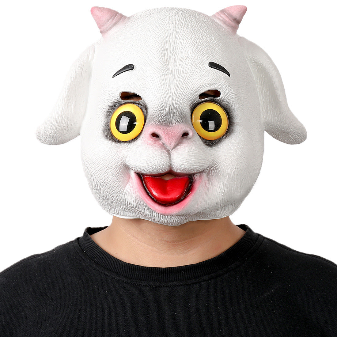 Halloween Bald Old Man Mask Old Grandpa Headgear Props