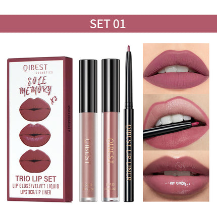No Stain On Cup Lip Lacquer Matte Finish Moisturizing And Nourishing Lip Liner Suit