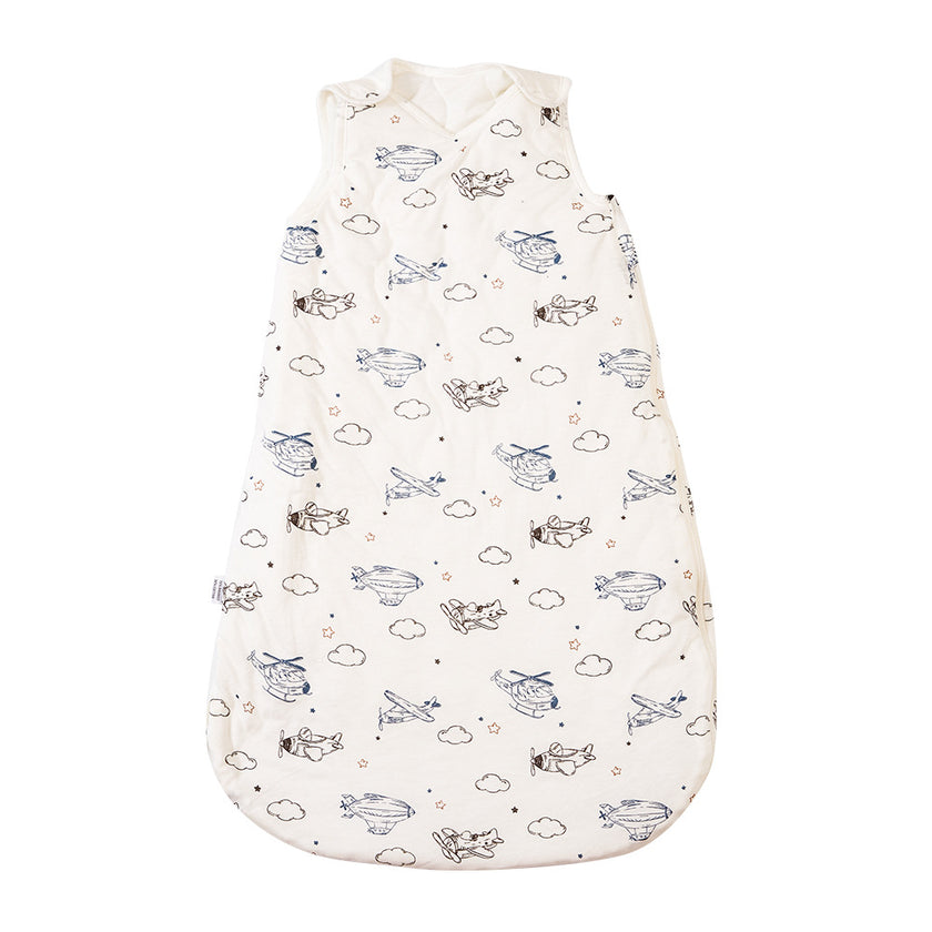 Baby Sleeveless Bamboo Cotton Thermal Sleeping Bag