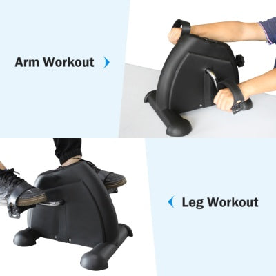 Mini Exercise Bike Rehabilitation Training Walking Machine Home Rehabilitation Maximum Weight 120KG With Electronic Display And Instep Restraint Strap