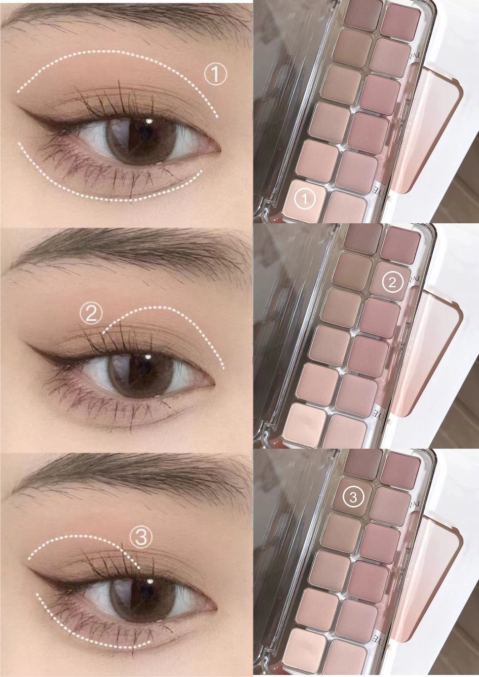 Inspiration Twelve Colors Low Saturation Full Matte Cool Atmosphere Earth Color Pure Desire Eye Shadow Plate