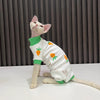 Spring And Autumn Hairless Cat All-inclusive Anti-lint Sleeved Cat Clothes