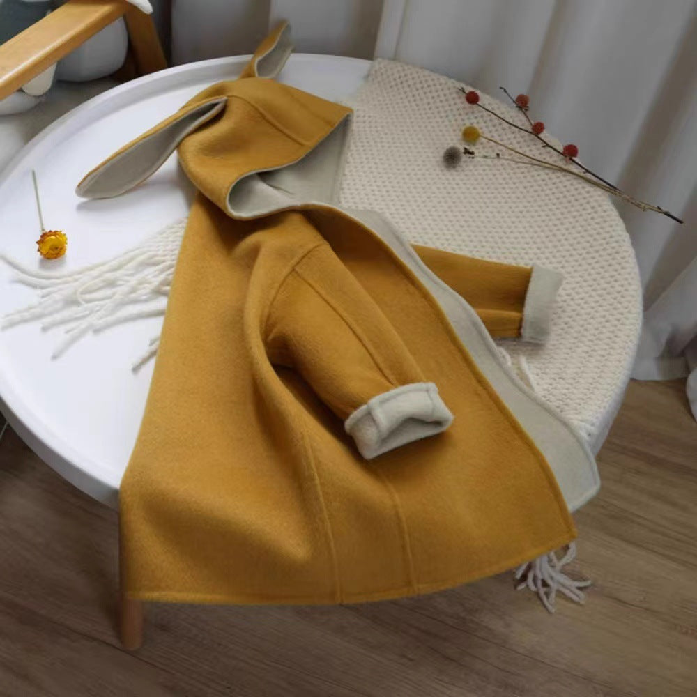 Autumn And Winter Woolen Coat For Children