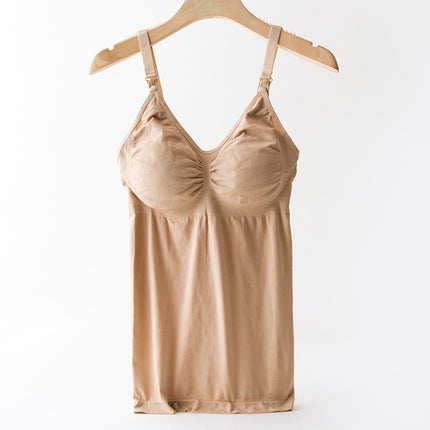 Nursing Bra Underwear Postpartum Belly Shaping Sling Nursing Vest