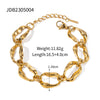 Ins Style Necklace Titanium Steel Irregular