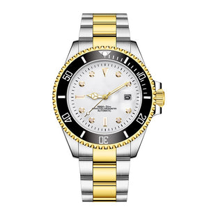 Stainless Steel Band Men's Mechanical Watch