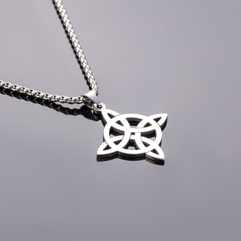 European And American Viking Rune Irish Knot Necklace
