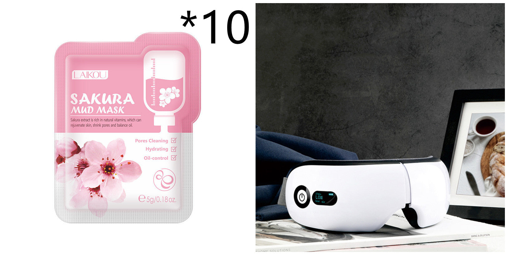 New Children's Hot Compress Eye Protection Massage Eye Mask