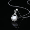 Pearl Pendant Necklace Freshwater Women