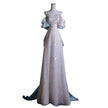 New Off-shoulder Sequined Fishtail Welcome Light Wedding Engagement Dress