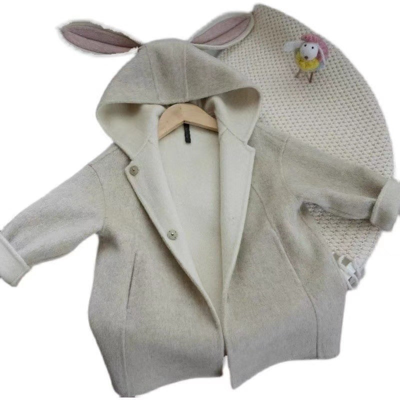 Autumn And Winter Woolen Coat For Children