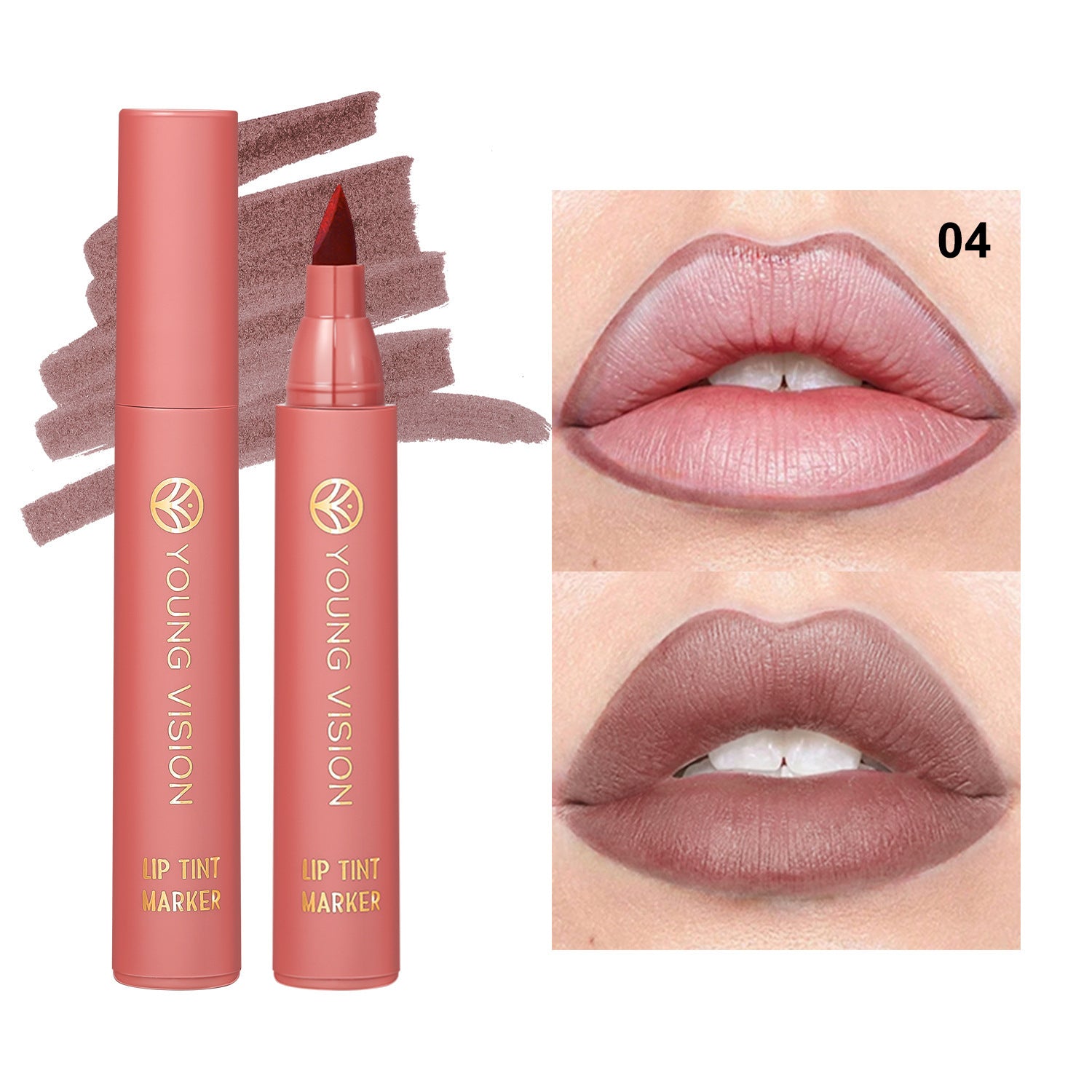 Lip Stain Pen 6 Colors Optional Lipstick