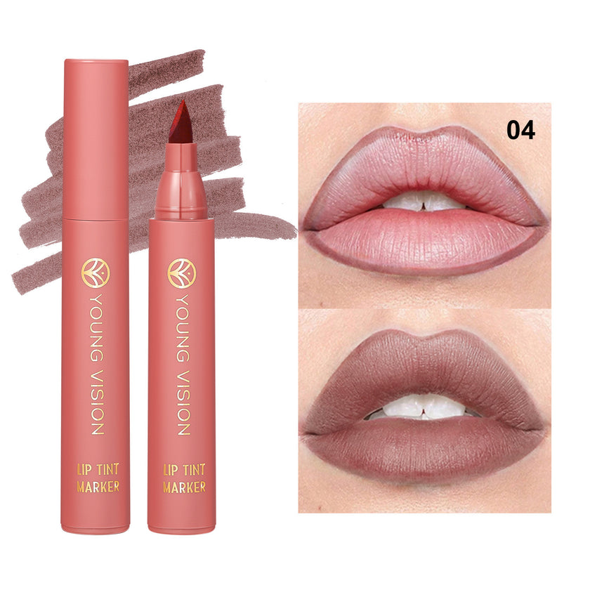 Lip Stain Pen 6 Colors Optional Lipstick