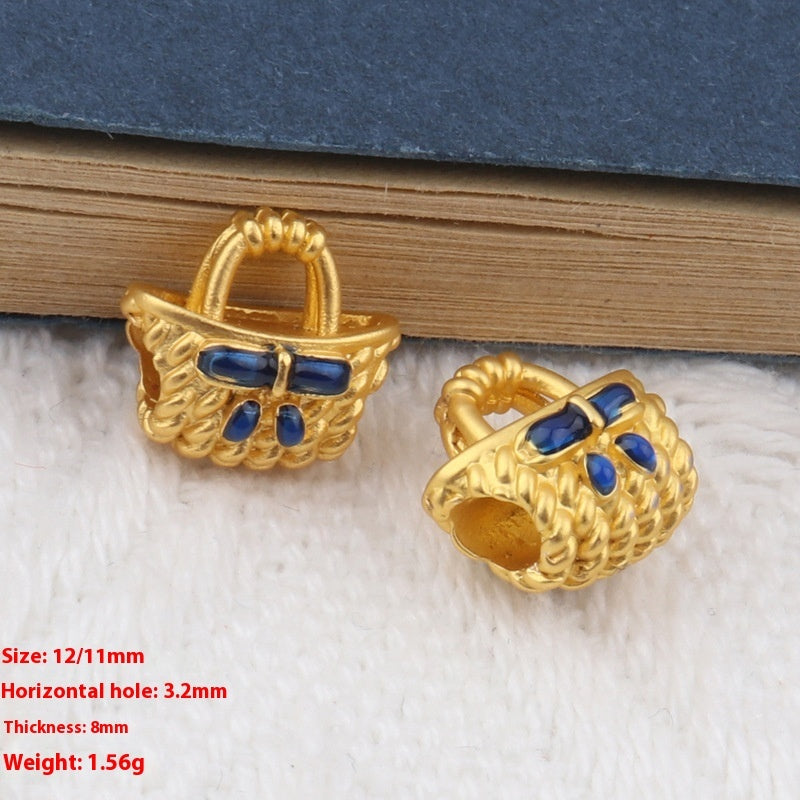 Double-sided Small Water Turtle Ingot Bracelet Hairband Jewelry Accessories