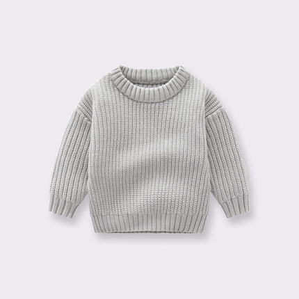 Baby Sweater Warm Loose Knit Coat