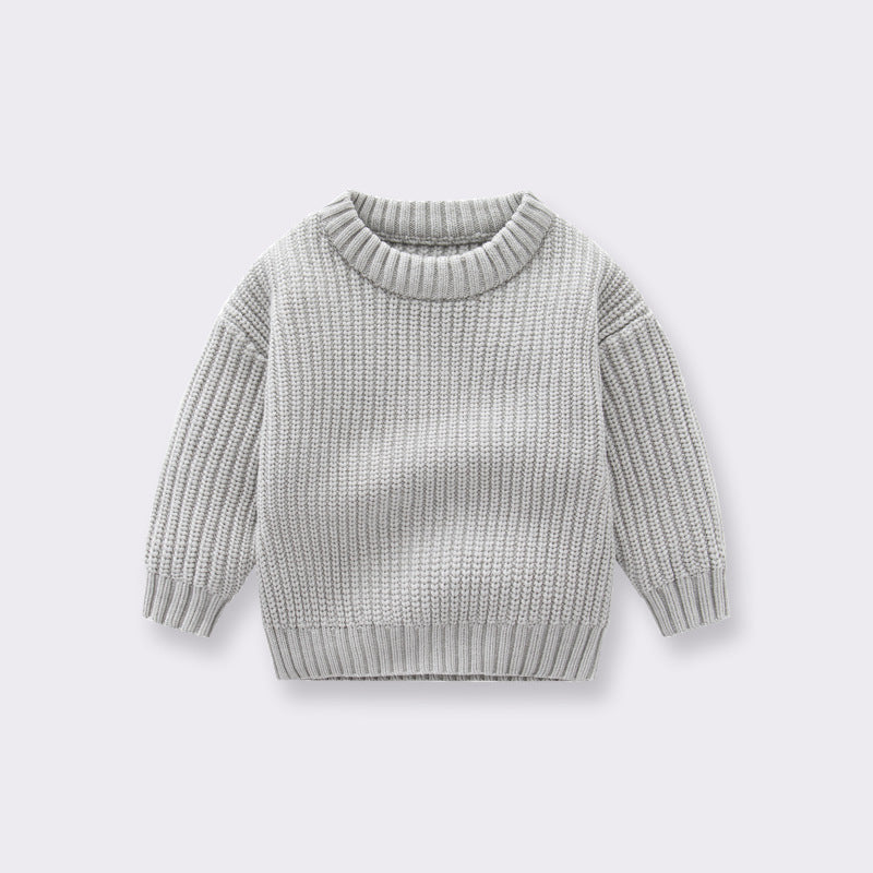 Baby Sweater Warm Loose Knit Coat