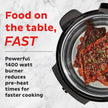 Instant Pot Pro 8 Qt 10-in-1 Electric Pressure Cooker, Black