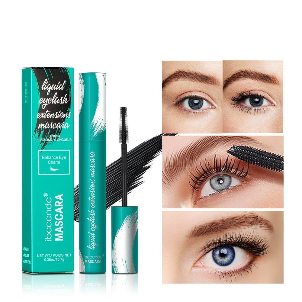 Waterproof Sweat-proof Curly Long Not Smudge Green Tube Mascara