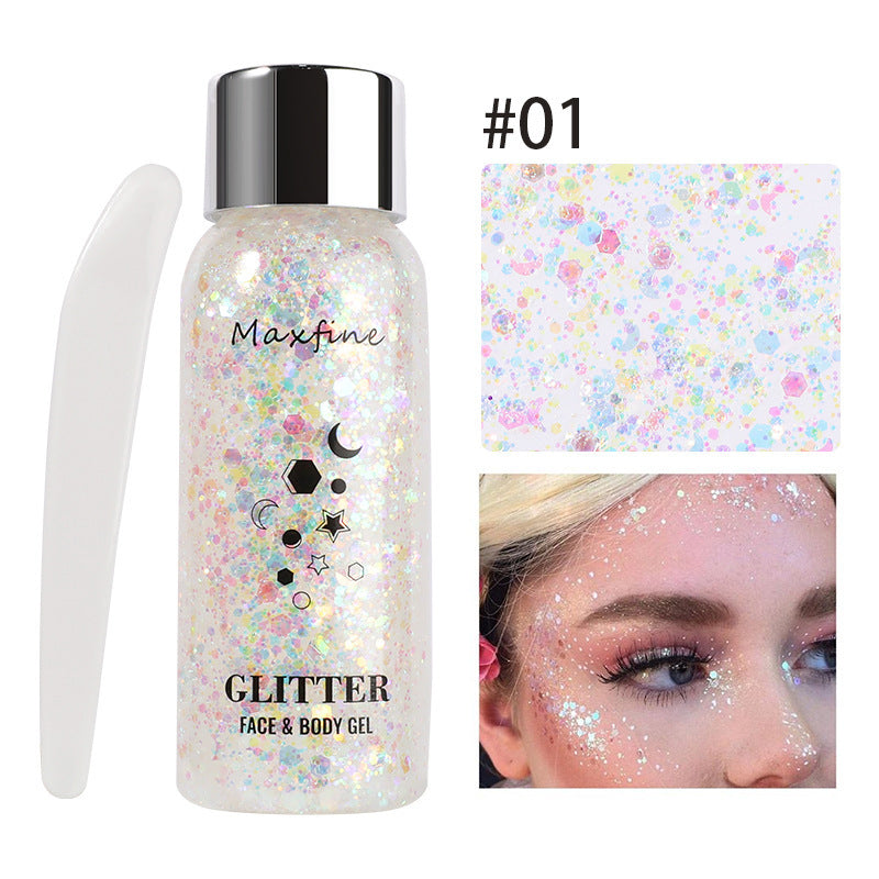 Sequin Gel Nightclub Liquid Eye Shadow Suit