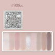 Fashion Simple Matte Pearl Glitter Eyeshadow Palette