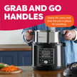 Instant Pot Pro 8 Qt 10-in-1 Electric Pressure Cooker, Black