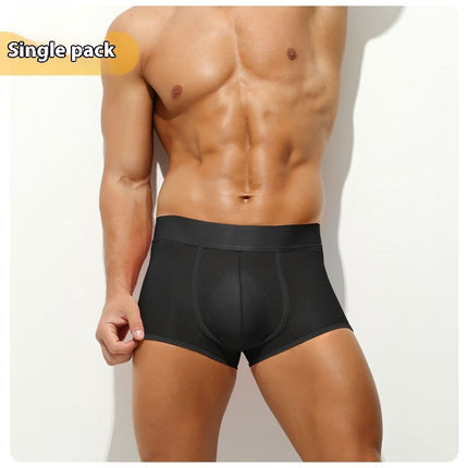 Translucent Ice Silk Men's Underwear Thin