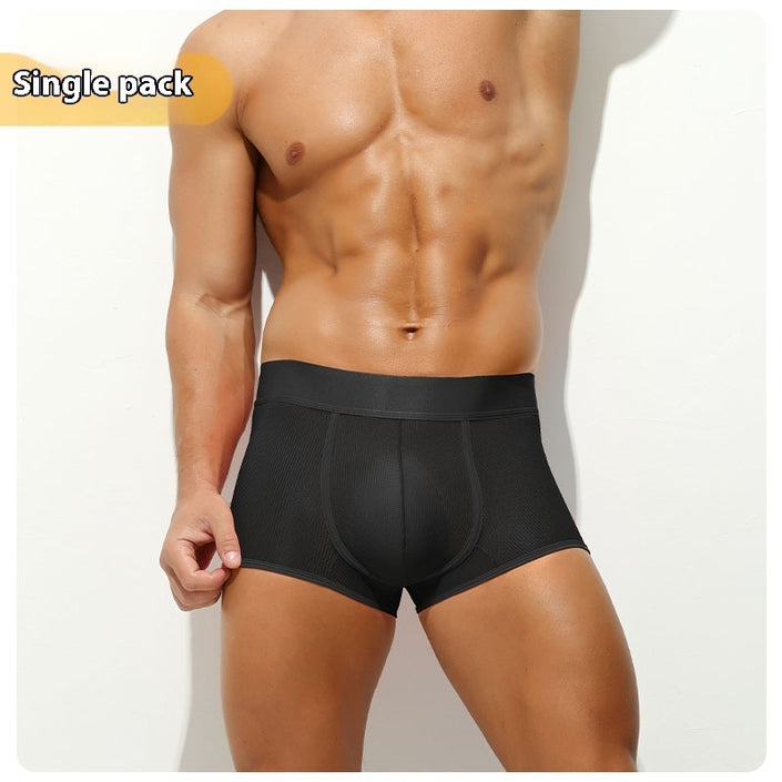 Translucent Ice Silk Men's Underwear Thin