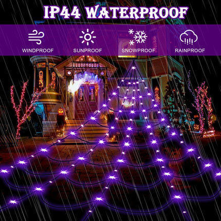 Halloween Decoration Giant Spider Web Party Props Decor Outdoo