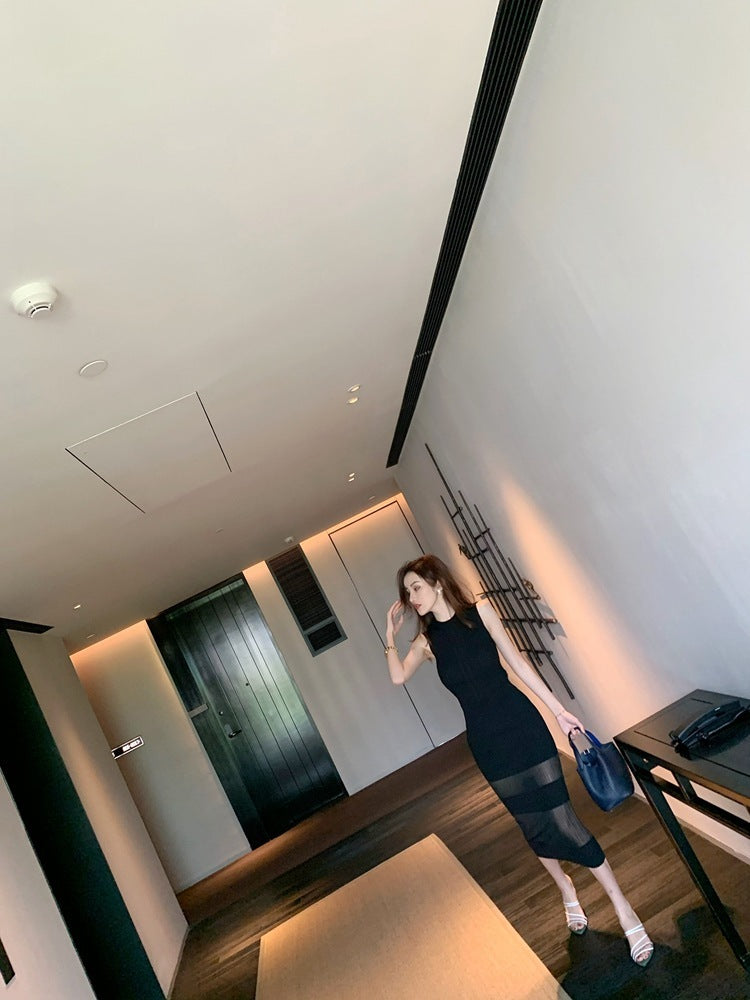 Ladies Knit Top Skirt Two Piece Set