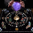 Tarot Board Game Flower Butterfly Decorative Cloth