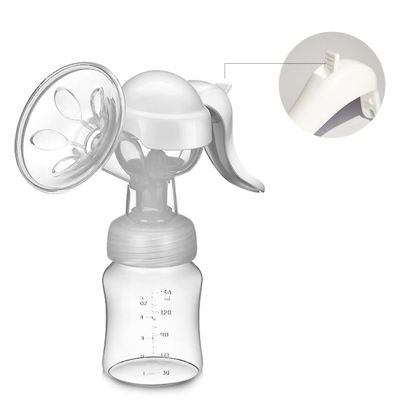 Manual breast pump