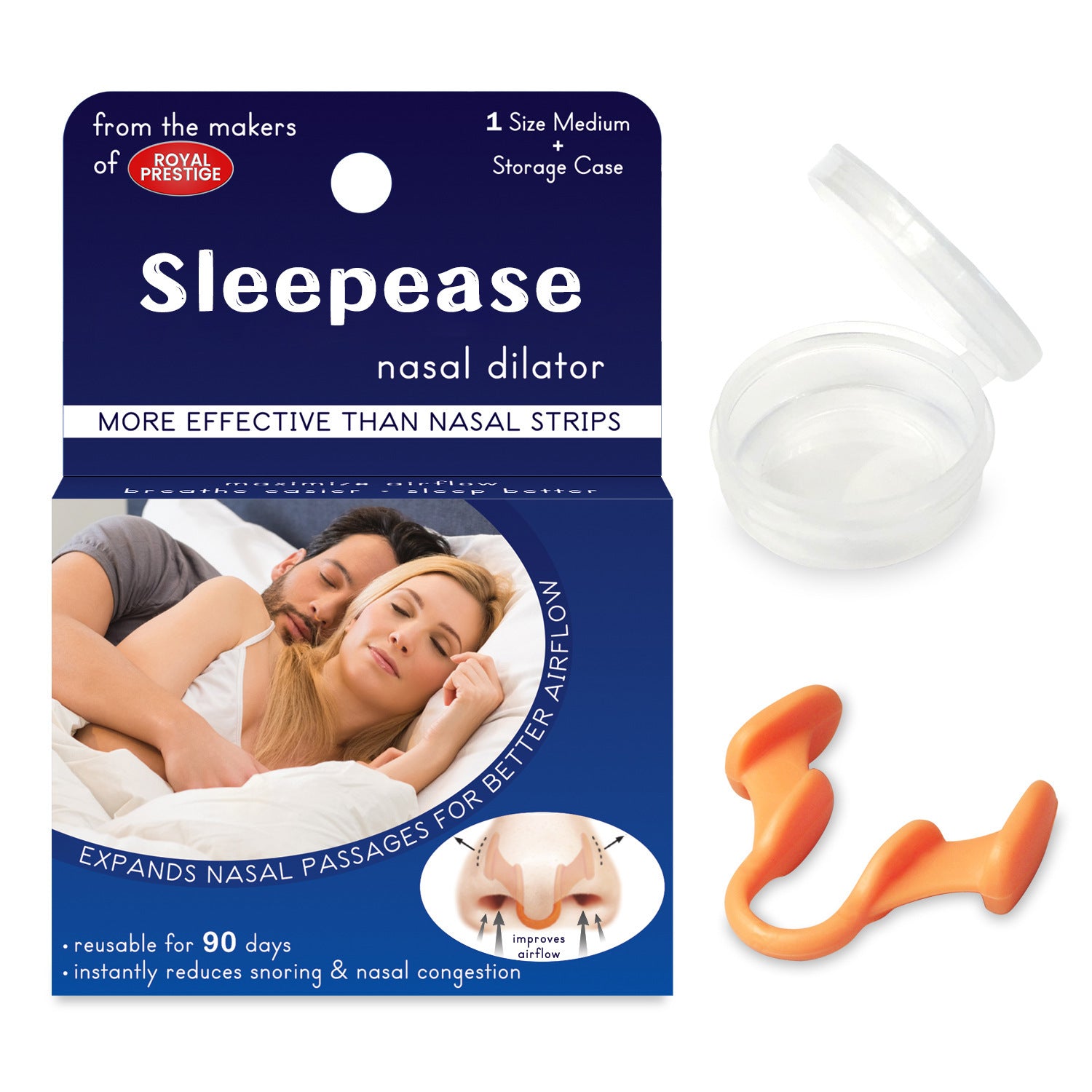 Silicone Elastic Nasal Splint Anti-snoring Device With Color Box Full Set Anti-snoring