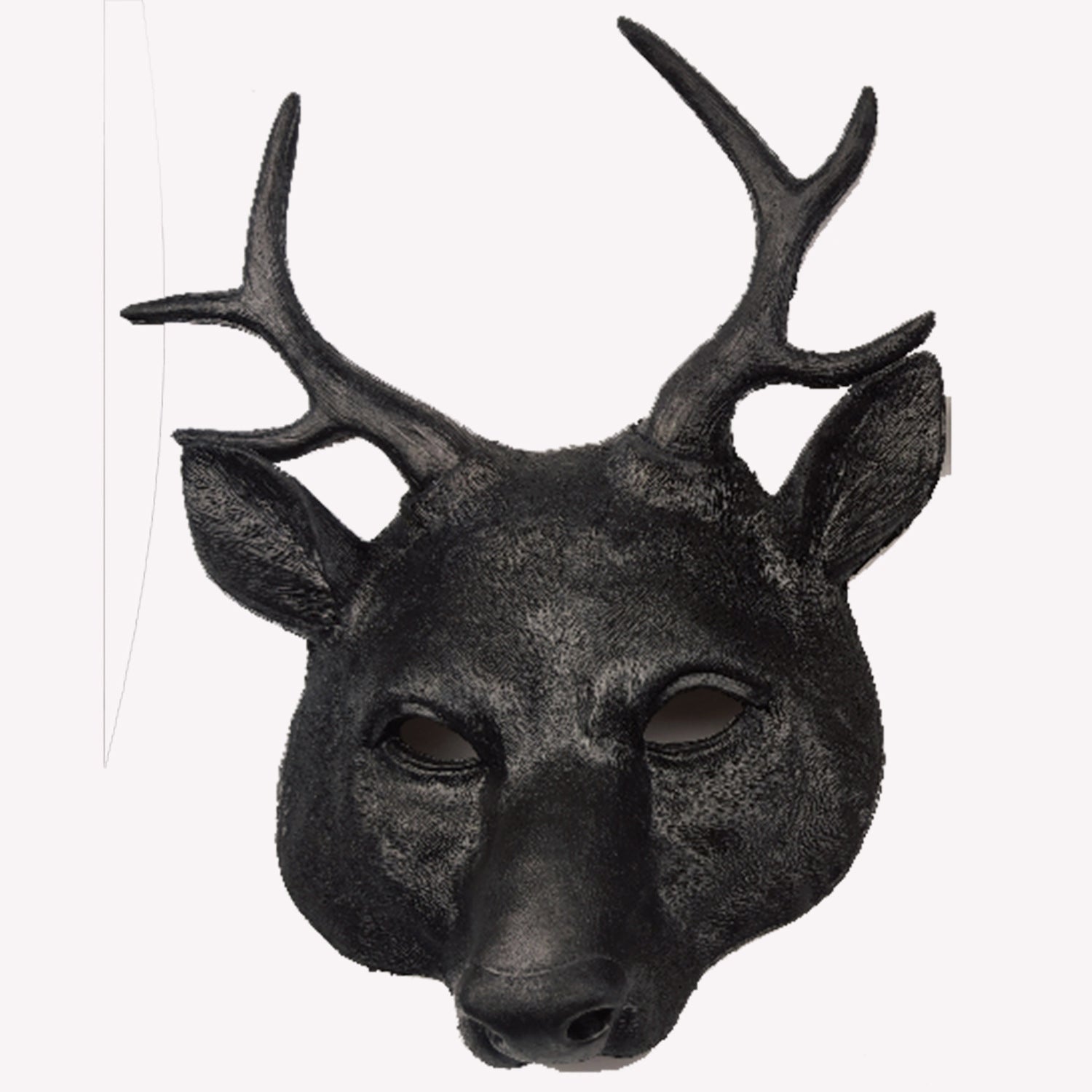 Sika Deer Mask Halloween Deer Mask Carnival Party Pu Animals Mask