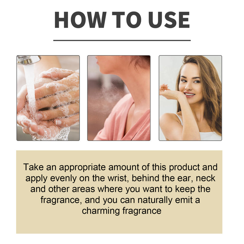 Natural And Lasting Fragrance  Portable Perfume