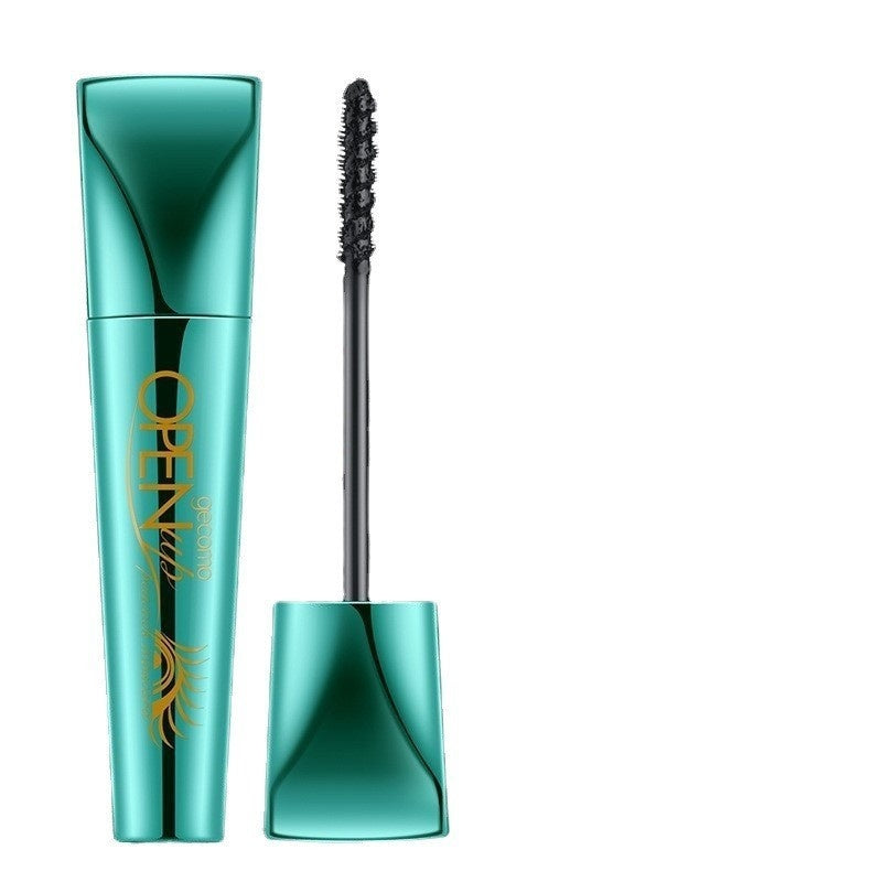 Waterproof Sweat-proof Thick Long Curling Base Peacock Mascara