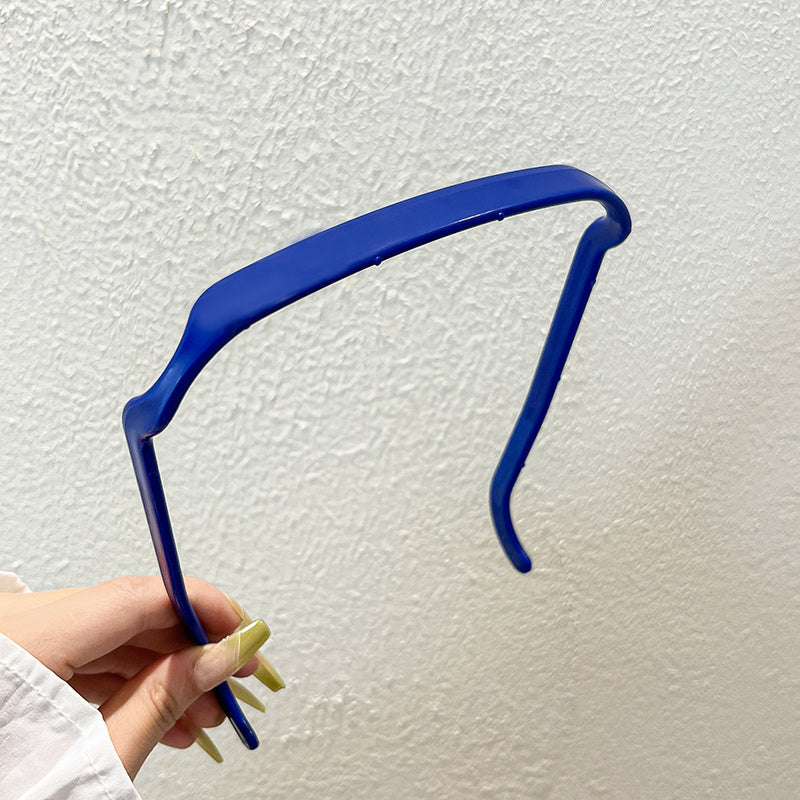 Headband For Thick Curly Hair, Thick Hair Medium Headbands For Women Invisible Hair Hoop, Square Headband Like Sunglasses, Curly Thick Hair Large Headband, Hairstyle Fixing Tool For Curly Hair