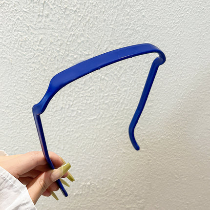 Headband For Thick Curly Hair, Thick Hair Medium Headbands For Women Invisible Hair Hoop, Square Headband Like Sunglasses, Curly Thick Hair Large Headband, Hairstyle Fixing Tool For Curly Hair