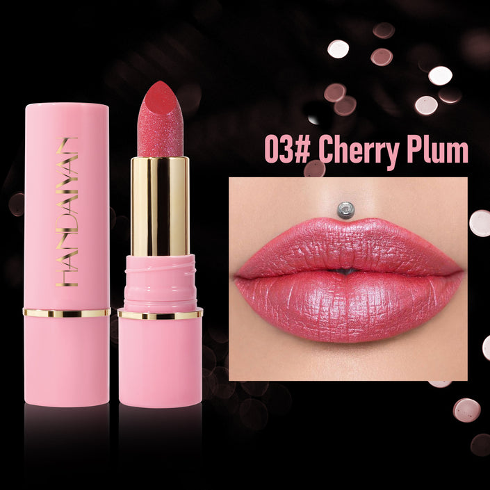 Pearlescent Lipstick 8 Colors Nourishing Moisturizing