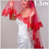 The bride wedding veil wedding wedding headdress accessories manufacturers 3 meters long white lace veil wholesale