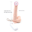 Flesh Color Penis Sucker With Egg Penis Sex Toys For Men And Women