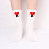 Bad Rabbit Socks Black And White Long Cotton Socks Knitted Socks For Men And Women