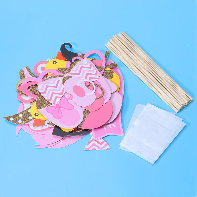 Baby party photo props