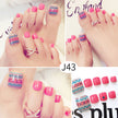 Toenail Piece Wearable Fake Piece Nail Net Celebrity Girl
