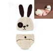 Wool knitted baby photo dress