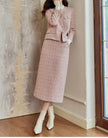 Coat Skirt Two-piece Set Classic Style